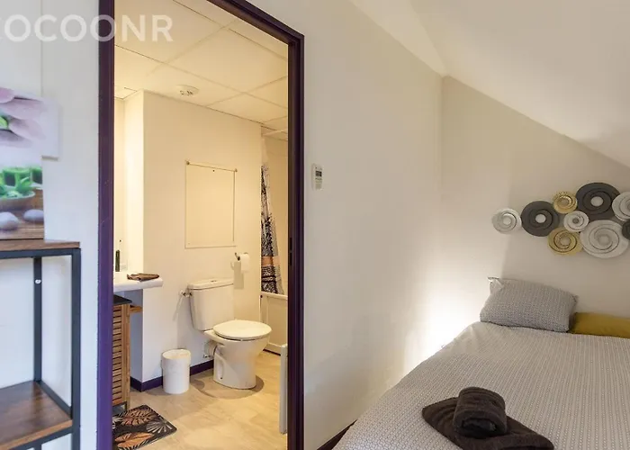 Grand 4 Personnes Bien Place Gare , Sanctuaire ,centre Apartman *